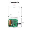 thumbnail image 3 of Sin Escobillas DC Motor Controller Board 6V 12V 24V CD Drive Fan Motor Gobernador DIY Controlador de Motor Accesorios, 3 of 5