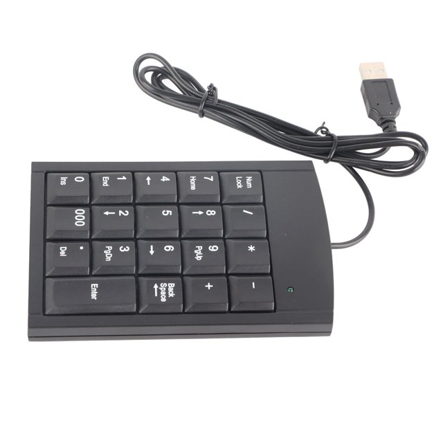 Teclado numérico mini portátil USB para computadora portátil