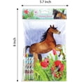 thumbnail image 5 of Tinymills Horse and Pony Coloring Book Set with 12 Books and 48 Crayons for Kids Party Giveaway, 5 of 8
