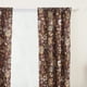 thumbnail image 4 of Cortina Benzara Athens, 213 cm, microfibra, color marrón, estilo jacobino, 4 of 6
