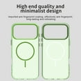 thumbnail image 3 of Magnetic for iPhone 11 Case, Wireless Charging Support, Military Grade Drop Protection, Non-Yellowing Slim Lightweight Shockproof Phone Case Cover for iPhone 11, Green, 3 of 7