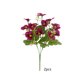 thumbnail image 2 of Decoración al mayorista de ramo de pensamientos artificiales de 5 tallos • Flores de pensamiento falsas para bodas, jardines, salones, jardinería, exhibiciones florales, 2 of 6