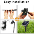 thumbnail image 4 of Guirnalda De Luces Solar 11m 60 Foco Exterior Jardin 8 Modos, 4 of 4