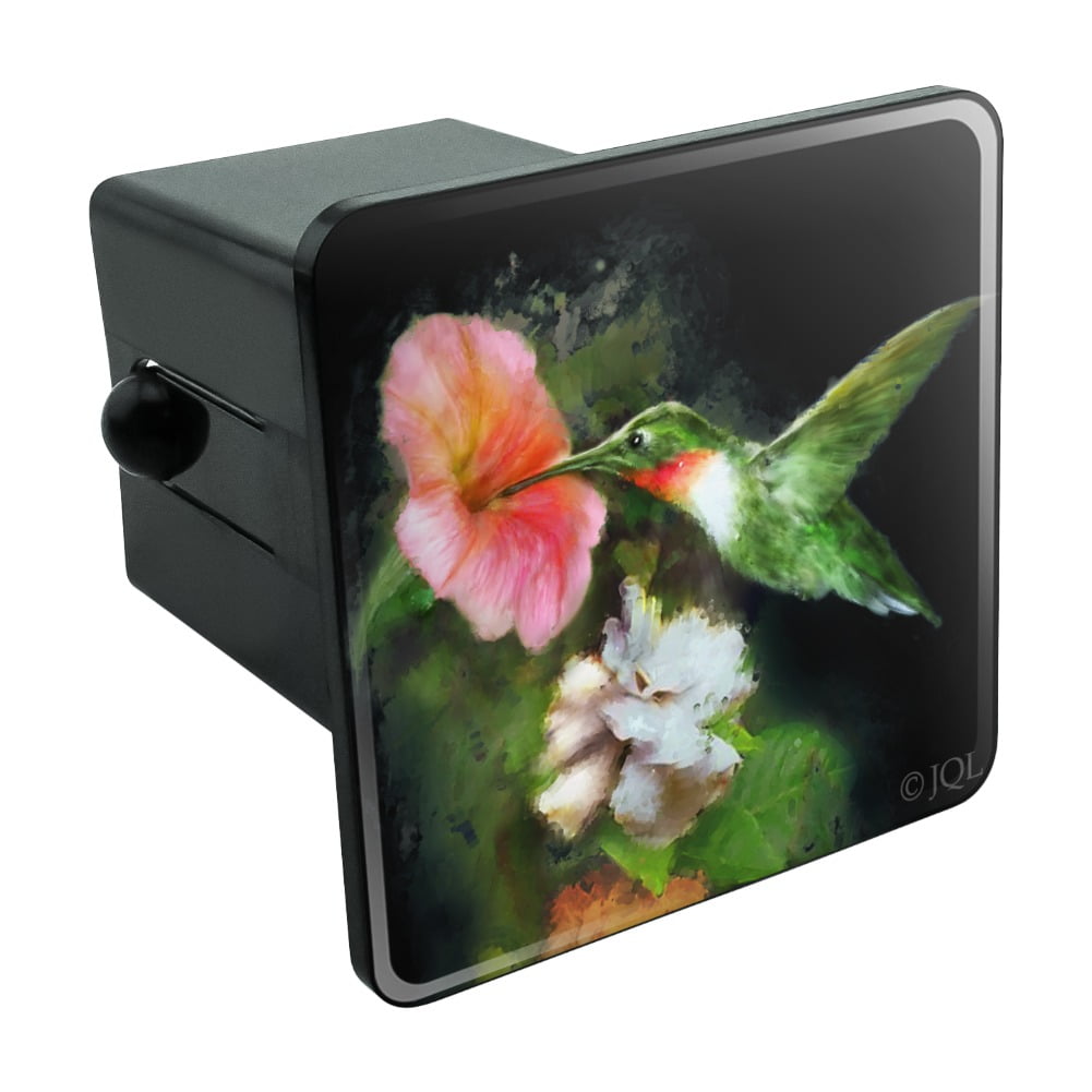 Best Grandma Ever Floral Trailer Hitch Cover - 2 Inch Receiver Plug With Cute Design