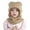 Khaki, variant on FADAACAI Kids Winter Knitted Hats,Winter Hat Scarf Set Beanie Hats Girl Boy with Neck Warmer Beanie For Kids,Kids Winter Beanie Hat,Winter Warm Hat for Little Boys Girls Beige One Size Clearance！