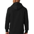 thumbnail image 2 of Mens Ford Oval (pocket print) Super Heavyweight Hoodie - Black, Large, 2 of 2