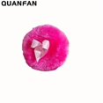 thumbnail image 1 of LOVEVER Long Plush Makeup Sponge  Glitter Puff  Glitter Round Bowknot Fivethemed Powder Puff, 1 of 7