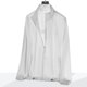 thumbnail image 1 of Blusa y camisa de manga larga con cuello alto para hombre, color liso, informal, resistente al sol, para exteriores, con bolsillo, manga raglán, blusa de manga larga con cuello alto, blusa de nailon p, 1 of 6