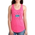 thumbnail image 1 of Friendship Day Aqua Bold Text Racerback Tank Women -Image by Shutterstock, Female XX-Large, 1 of 4