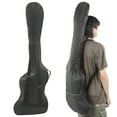thumbnail image 4 of Sac de Guitare, Sangles Confortables à Double Épaule Poche Extérieure Multifonctionnelle Conceptions Sac de Concert de Guitare Basse Électrique, Extensible pour les Performances en Plein Air Voyage, 4 of 8