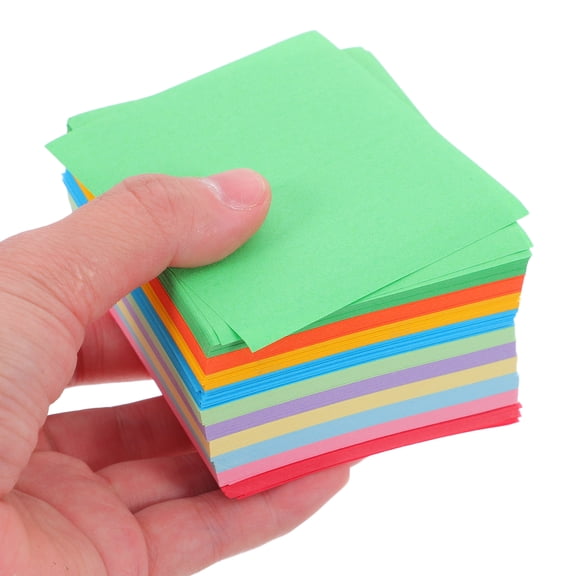 1000pcs Double-Sided Origami Paper Sheets, Colorful Square Folding Paper for Crafts, Scrapbooking, Card Making, Art Projects Supplies