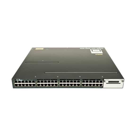 Pre-Owned Used Cisco WS-C3560X-48PF-E 48-Port PoE  Gigabit Switch