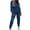 Blue, variant on Honeeladyy 2023 Two Piece Outfits For Women Lounge Sets For Women Sweatpant Joggers Set Casual Hoodies Tracksuit Color Sweatsuits