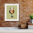 thumbnail image 5 of Designs ByLITA Wine Glass, 5 x 7 White Wall Print (Framed) | Home Decor, 5 of 7