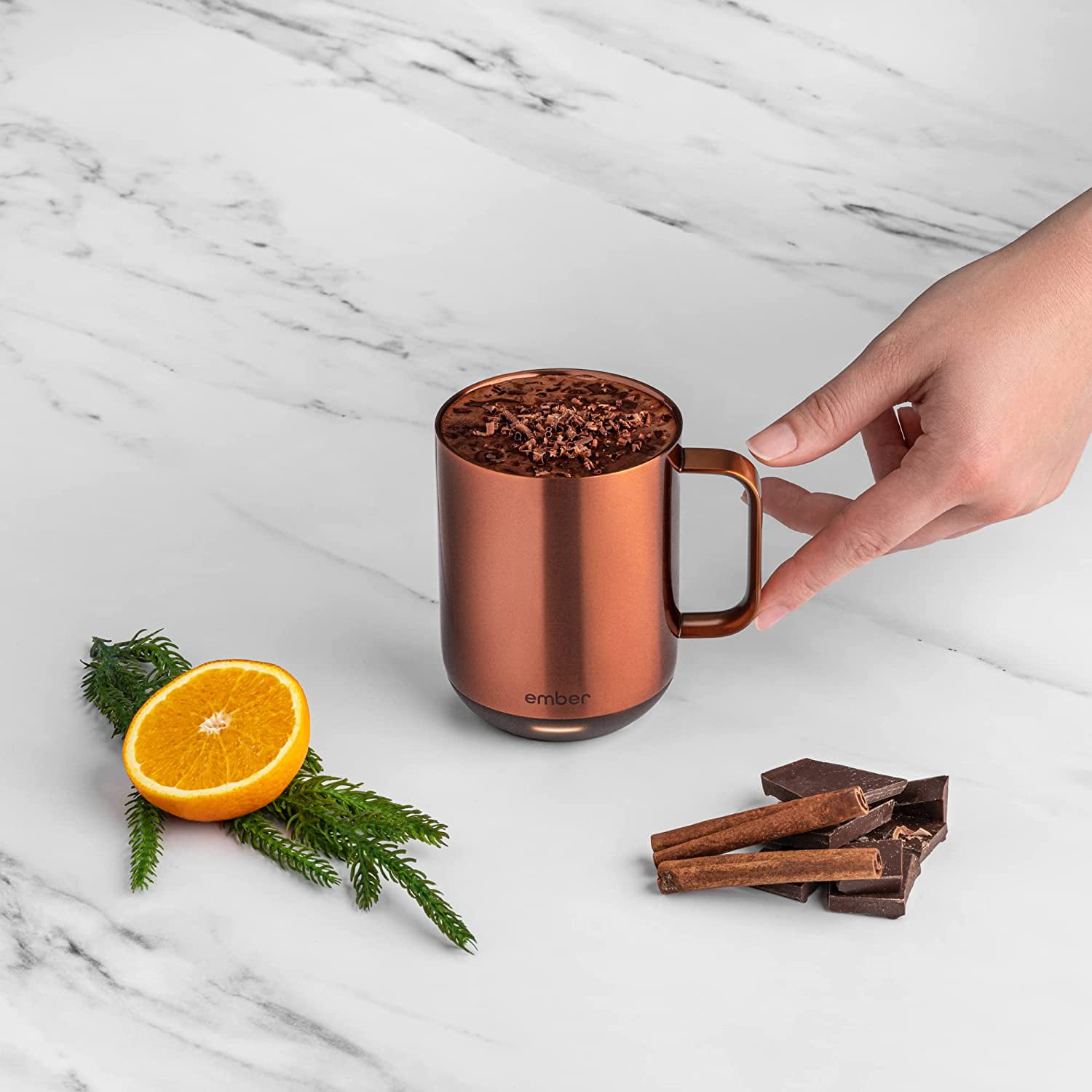 Temperature Control Smart Mug 2 by Ember, 14 Oz Heated Coffee Mug, App –  Zay Studios