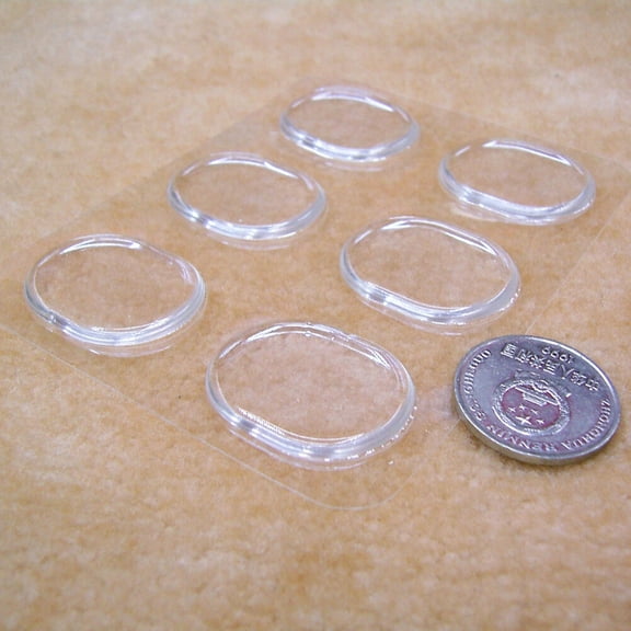 ULTNICE 6Pcs Clear Silicone Heel Pads Gel Shoe Pads for Foot Protection and Comfortable Cushioning