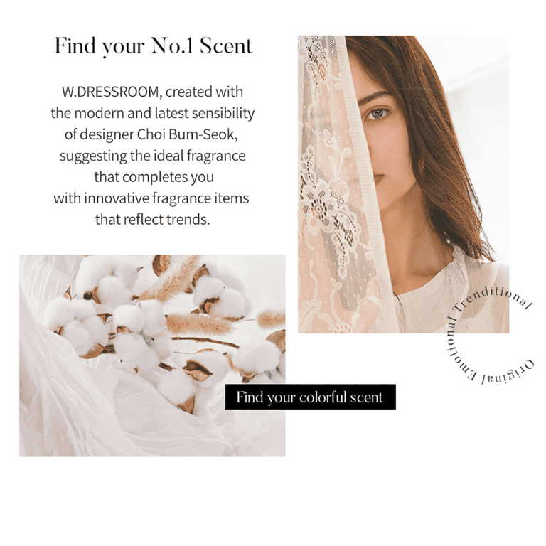 w.dressroom dress & living clear perfume no.97 april cotton W.DRESSROOM Dress & Living Clear Perfume No.97 April Cotton 150ml