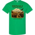 thumbnail image 3 of Inktastic Denali National Park Alaska Wildlife Scene T-Shirt, 3 of 5