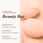 (3 pack) 2 Pack - Caress Daily Silk Moisturizing Soap, White Peach & Orange Blossom, 3.75 oz 6 Bars