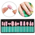 thumbnail image 5 of Nail Drill Bits Set, Nail Files Drill Cuticle Polishing Bit, Nail Grinding Head, Manicure Set for Acrylic Nails, Gel Removal, Home Salon Use, Compatible with Most Drills, 5 of 8
