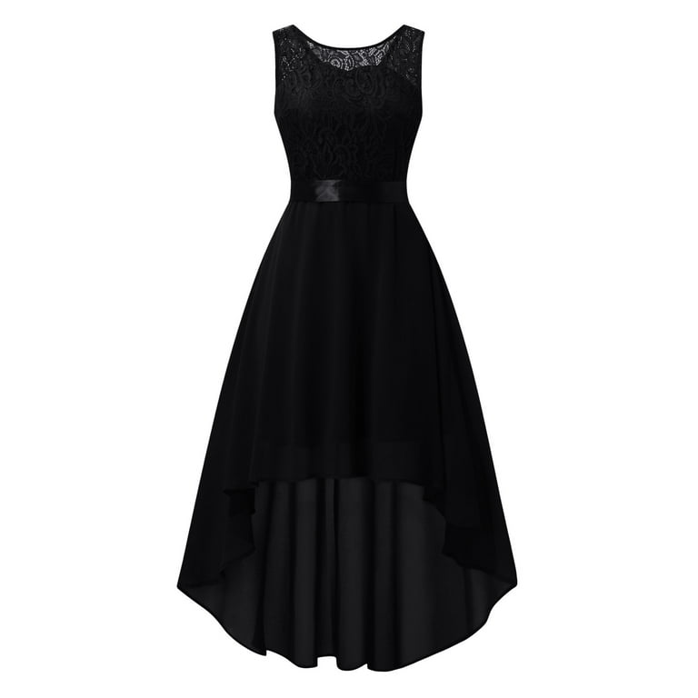 Plus Size Black High Low Dress Black Gowns WeddingConfetti Plus Size Black High Low Dress Black Gowns WeddingConfetti