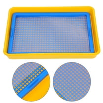 LOLIPPYY 1Set Plastic Paper Making Mold Frame Kit Assorted Colors for Handmade Paper Crafting