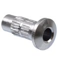 thumbnail image 4 of 6x viros de cuerda de puente de guitarra eléctrica a través de viros de montaje de cuerpo cromadas Cromo Yuyangstore Férrulas de cadena, 4 of 8