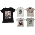thumbnail image 3 of Smash Boys Sizes 4 - 12 Short Sleeve Shirt Top British Invasion Tee 30912-5 (Khaki Swirl), 3 of 3