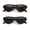 Black Brown +Tor Green, variant on 2-PACKS HYCHIC Oval Cat Eye Sunglasses for Women, Trendy Retro Cateye Frame, UV400 Protection, Lightweight Fashion Shades Perfect for Travel, Driving, Beach & Daily Wear SG2230-2P