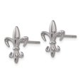 thumbnail image 3 of Boucles d'Oreilles Fleur de lis en Titane TBE100, 3 of 4