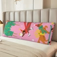 thumbnail image 6 of Lsque Different Dogs Christmas Body Pillow Case Cover,Ultra-Soft Microfiber Bed Pillow Cases 20x54 inches,Elegant Bedding,Breathable Durable Pillow Cover with Envelope Closure, 6 of 8