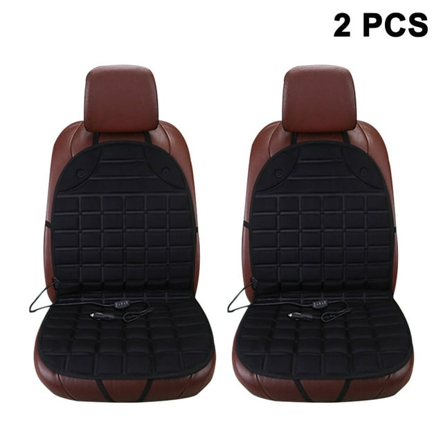 Cojín de asiento con calefacción, calentador de asiento de coche de 12 V, funda de cojín de asiento con calefacción de coche, calentador de invierno para asiento de conductor de coche, silla de oficina, hogar Ormromra 2034554-1