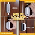 thumbnail image 7 of Alloy Reinforced Door LockMetal Material. For Hotel, Guesthouse, Interior Doors, Easy Installation, Portable, 7 of 7
