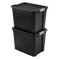 thumbnail image 3 of Sterilite Tote Stacker Black 27GA 14889004, 3 of 8