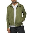 thumbnail image 3 of X RAY Jeans Mens Faux Suede Jacket, Olive, XL, 3 of 8