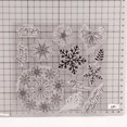 thumbnail image 2 of Ouginx Clear Stamps, Round Snowflake Rubber Stamp for Scrapbooking and Card Making Supplies, 2 of 5
