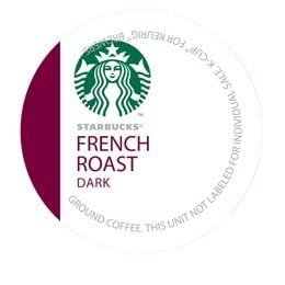 STARBUCKS FRENCH ROAST COFFEE K CUP 24 COUNT