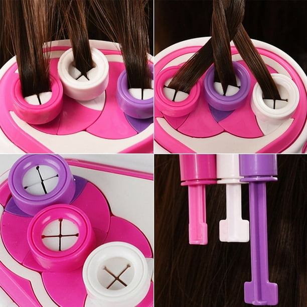 Peluquería Juguete OSDUE Trenzadora De Pelo Automática Para Niñas