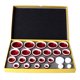 thumbnail image 1 of Troqueles Para Caja Trasera De Reloj, Juego De Herramientas De Prensa De Reloj De Ajuste Universal Profesional De Diferentes Tamaños, 24 Troqueles Para Relojero, 1 of 7