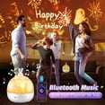 thumbnail image 4 of One Fire Baby Night Light Starry Sky Projector, Bluetooth Music Light, 8 Films, 360 Rotation Remote, 4 of 5