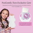 thumbnail image 2 of PurComfy Teens Maxi Period Pads with Wings for Tweens, Organic Cotton Sanitary Pads for Teens Girls 9-14, Teen Large, 90 CT, 2 of 9