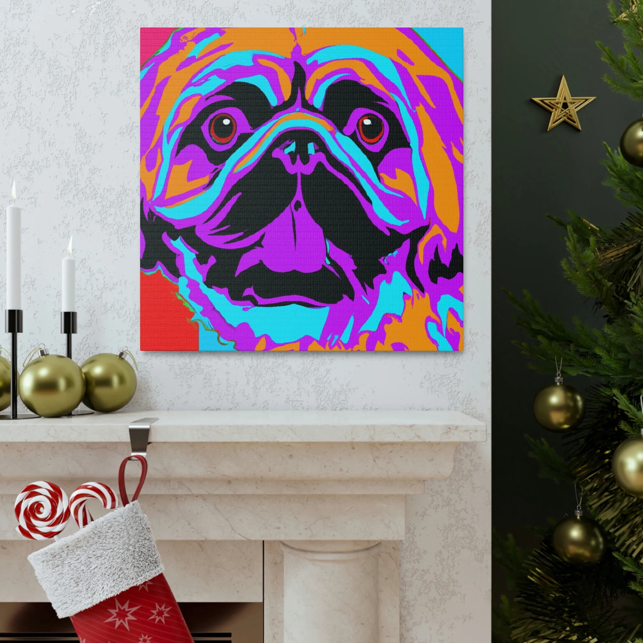 Pekingese Deco Dream - Canvas