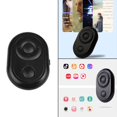 thumbnail image 4 of Bunblic 2x Bluetooth Ph Camera Video APP Games Controller Black , Black, 4 Pcs, 4 of 8