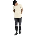 thumbnail image 3 of Hat and Beyond Men's Casual Hip Hop Longtailed T-Shirts, 3 of 4