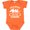 Orange, variant on Inktastic Rock Climbing Mountains Boys or Girls Baby Bodysuit