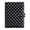 Black, variant on A5 Polka Dot PU Leather Loose Leaf Binder, Refillable 6-Ring Journal with Magnetic Snap Closure, Card Slots & Pen Loop, for Office, Photo Storage, Cash Budget, Travel, Yellow
