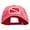 Red, variant on Scuba Diver Down Flag Embroidered Big Size Washed Pigment Dyed Cap - Red XL-3XL