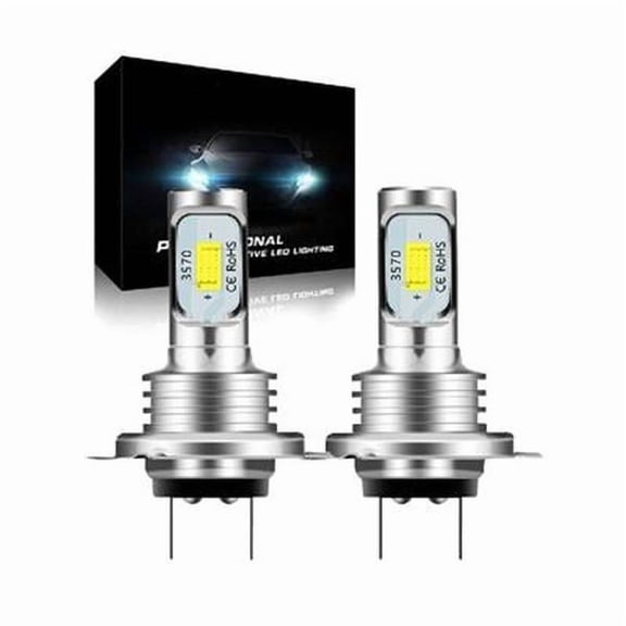 2pcs H7 LED Headlight Car Auto Bulbs Lamp Kit High / Low Beam 6500K Super Bright White Lights