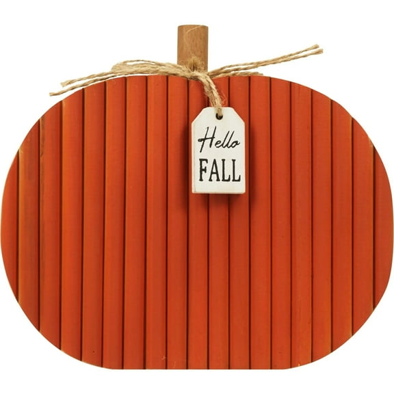 Fall Fest Wood Pumpkin Décor – Rustic Autumn Harvest Accent