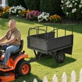 thumbnail image 3 of BoLi Steel Dump Cart 17 Cu. Ft 600LB for ATV/UTV Trailer Tow Behind Heavy Duty, 3 of 10